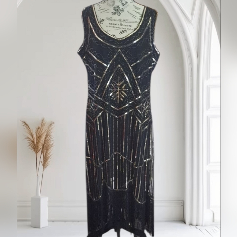 Fundaisy Vintage Style Flapper Dress